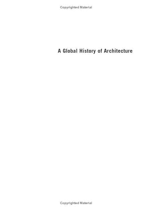 A Global History of Architecture (3rd Edition) – Essential Architecture History Textbook