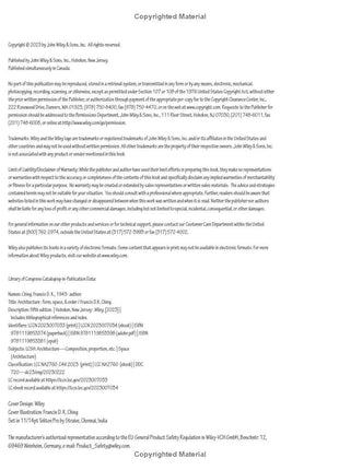 Architecture: Form, Space, and Order (5th Edition) – Francis D.K. Ching