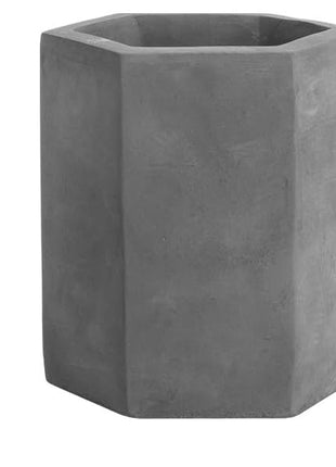 [Minimal Concrete Series] Hexagonal Pen Holder – Modern Desk Organizer for Designers & Architects (3-Color Set)