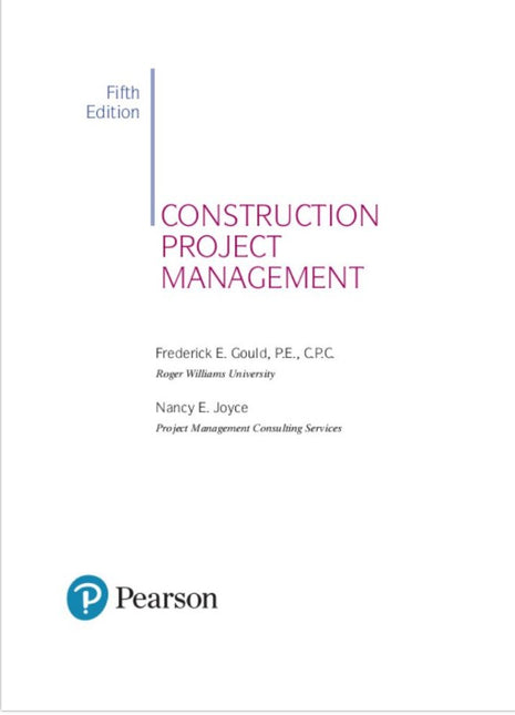 Construction Project Management (5th Edition)