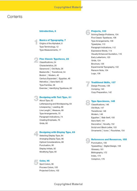 Designing with Type, 5th Edition -Authors: James Craig & Irene Korol Scala